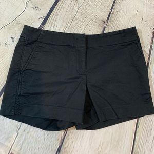 2 J.Crew Black Esplande Short